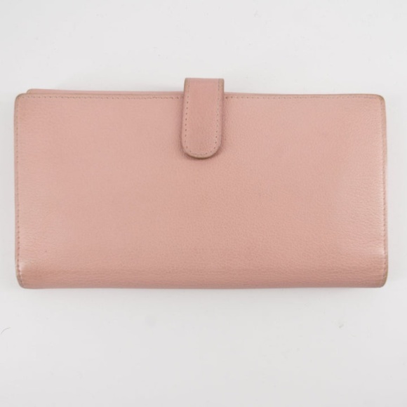 Chanel Butterfly Camellia Bifold Long Wallet Pink - Picture 3 of 14